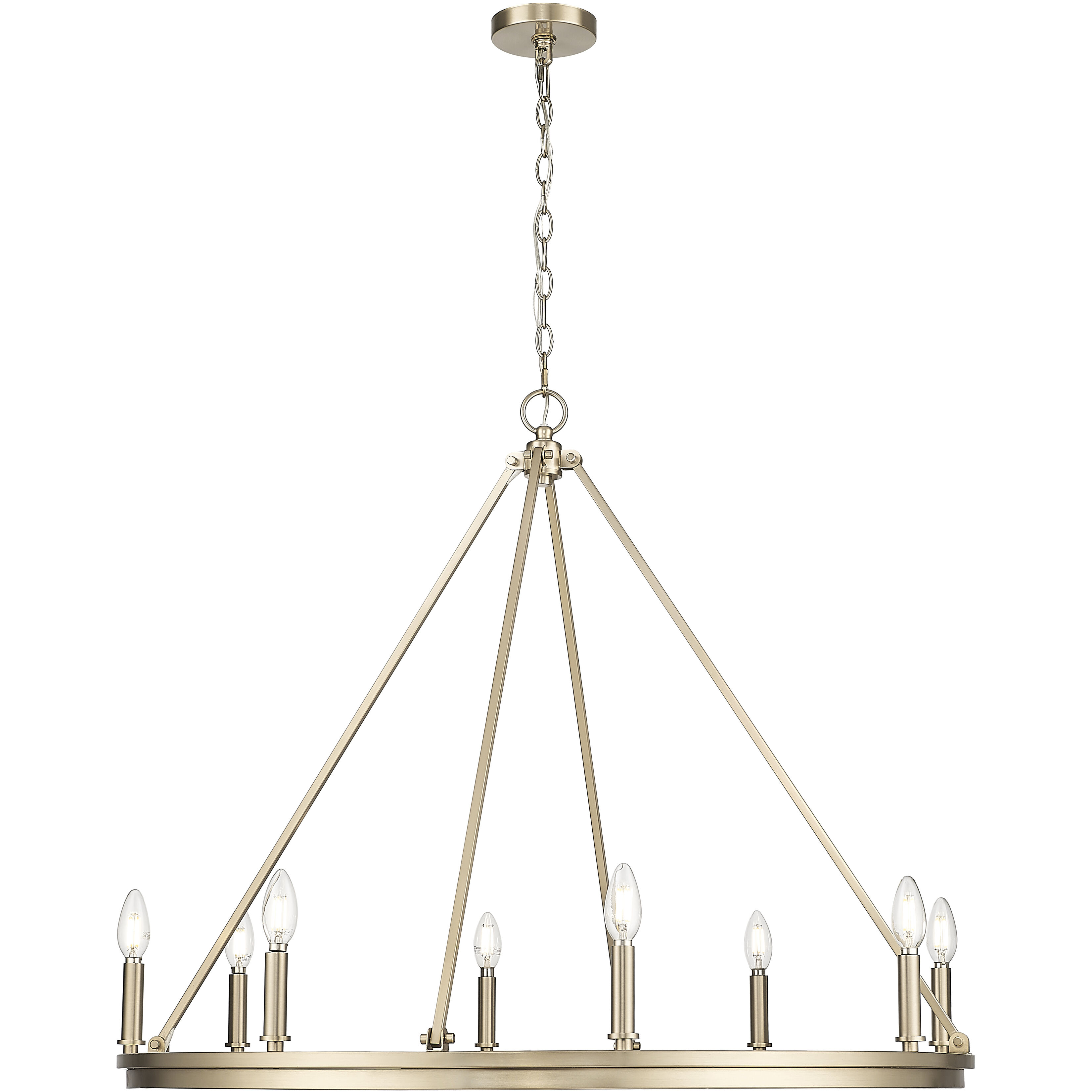 Carruth 8 Light 36.00 inch Chandelier